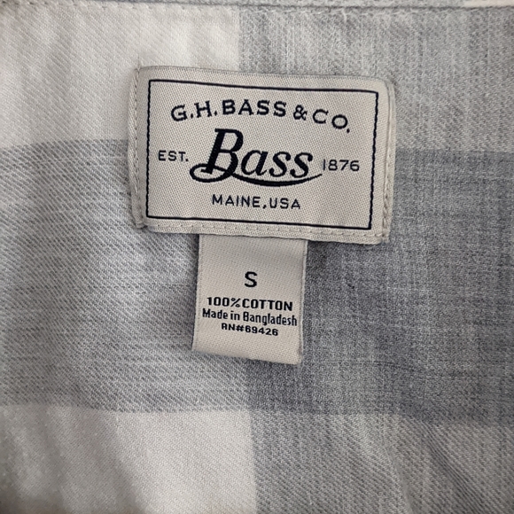 Bass Short Sleeved Flannel Shirt - Picture 4 of 4